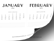 2014 CD Case Calendar calendar