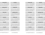 2014 Bookmark Calendar calendar